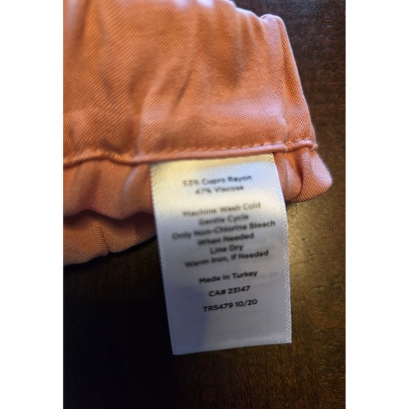 Haven Well Within Rose Pink Cupro Viscose Tulip Hem Pull On Shorts TR5479 L NEW - Picture 5 of 6